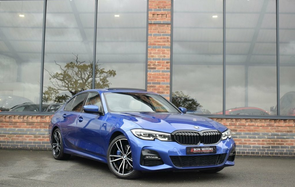 BMW 3 Series 330D Xdrive M Sport YE69HVF Blue #5
