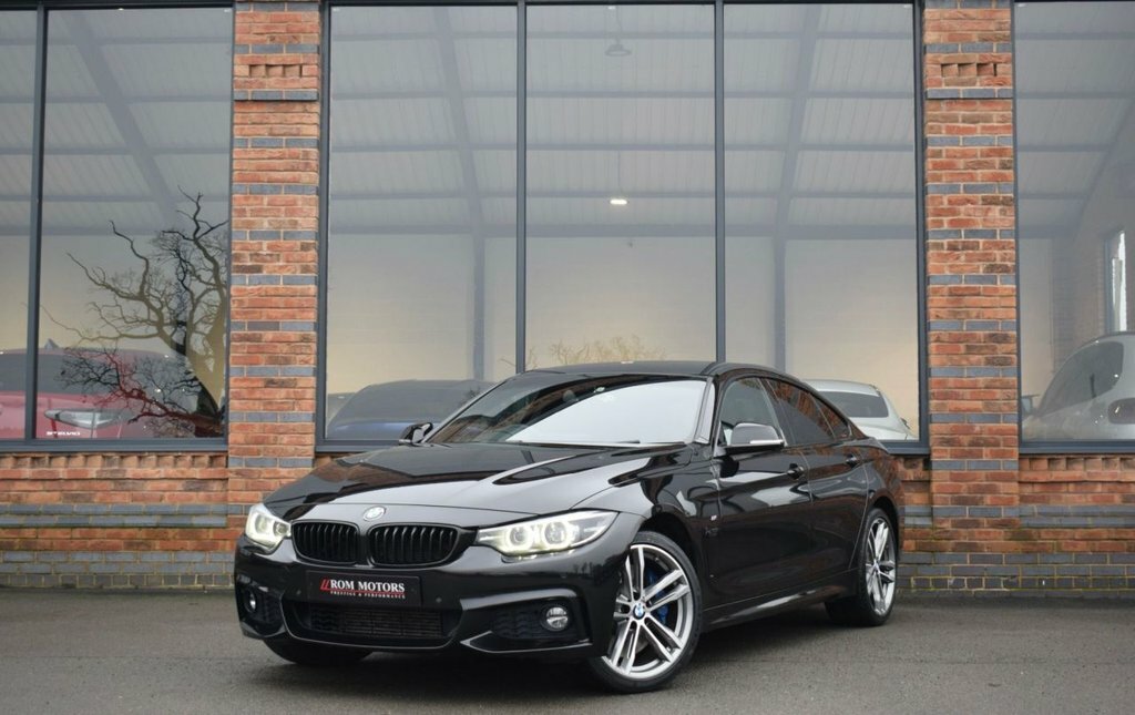 BMW 4 Series Gran Coupe 3L M Sport Black