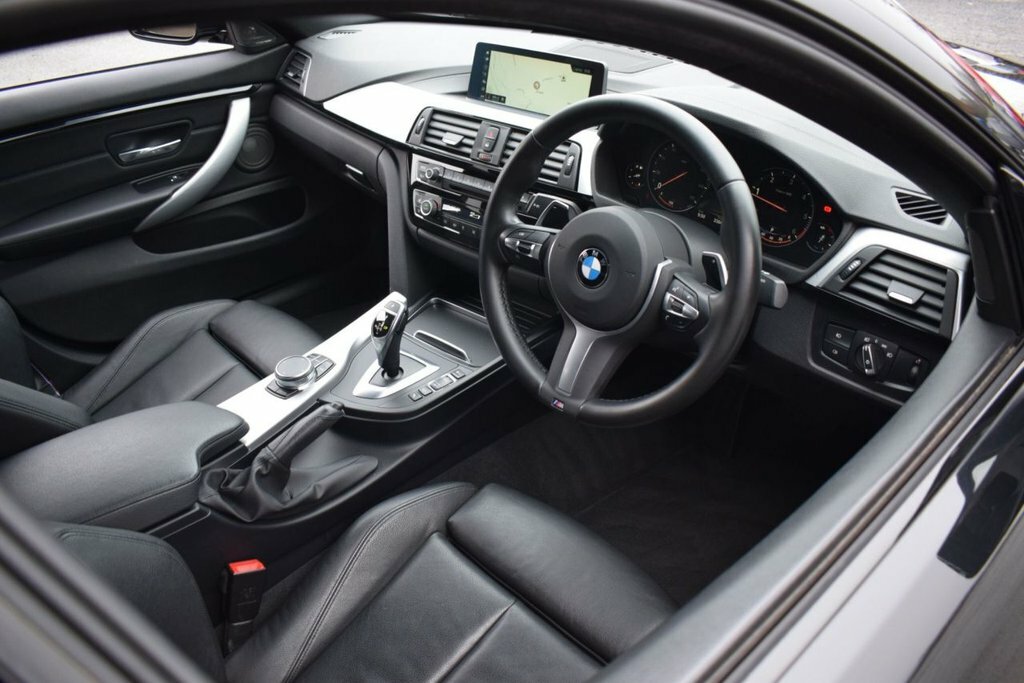 BMW 4 Series Gran Coupe 3L M Sport Black #3