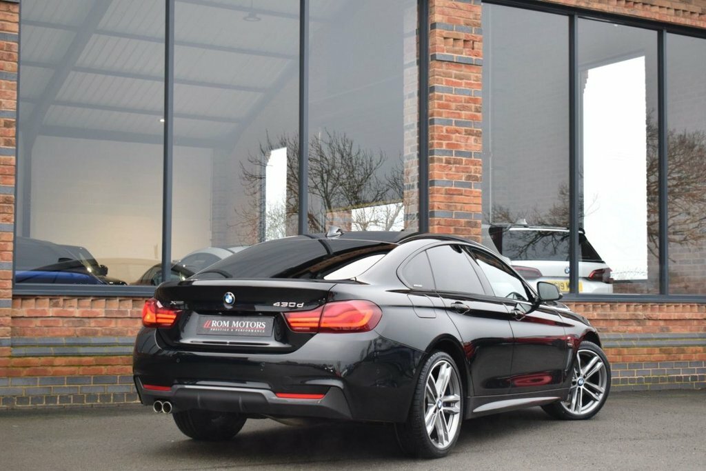 BMW 4 Series Gran Coupe 3L M Sport Black #2
