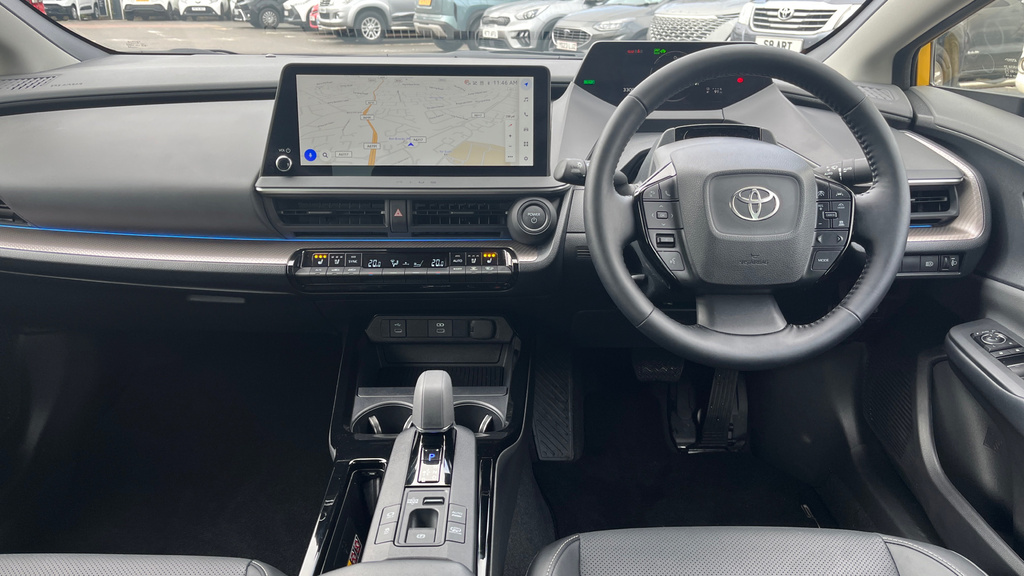 Toyota Prius 2.0 13.6Kwh Excel Cvt Euro FG75ODY Yellow #5