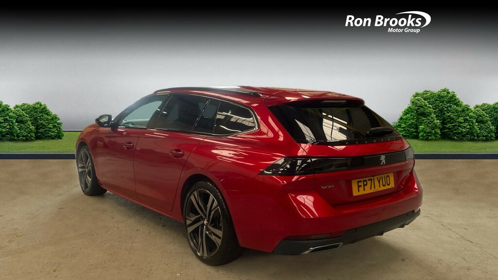 Peugeot 508 SW 1.2 Puretech Gt Premium Ea Red #4
