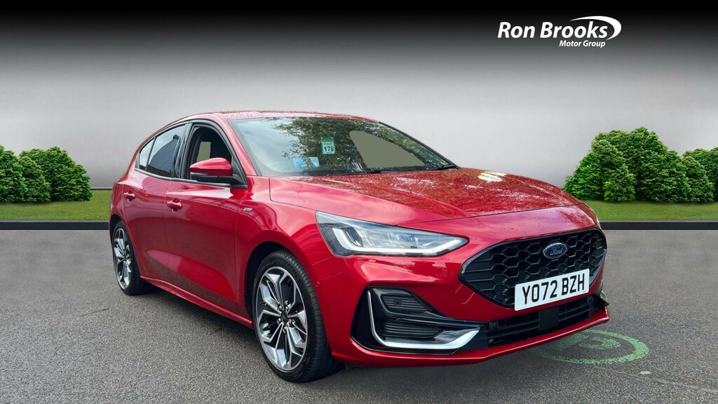 Ford Focus 1.0T Ecoboost Mhev St-line Red
