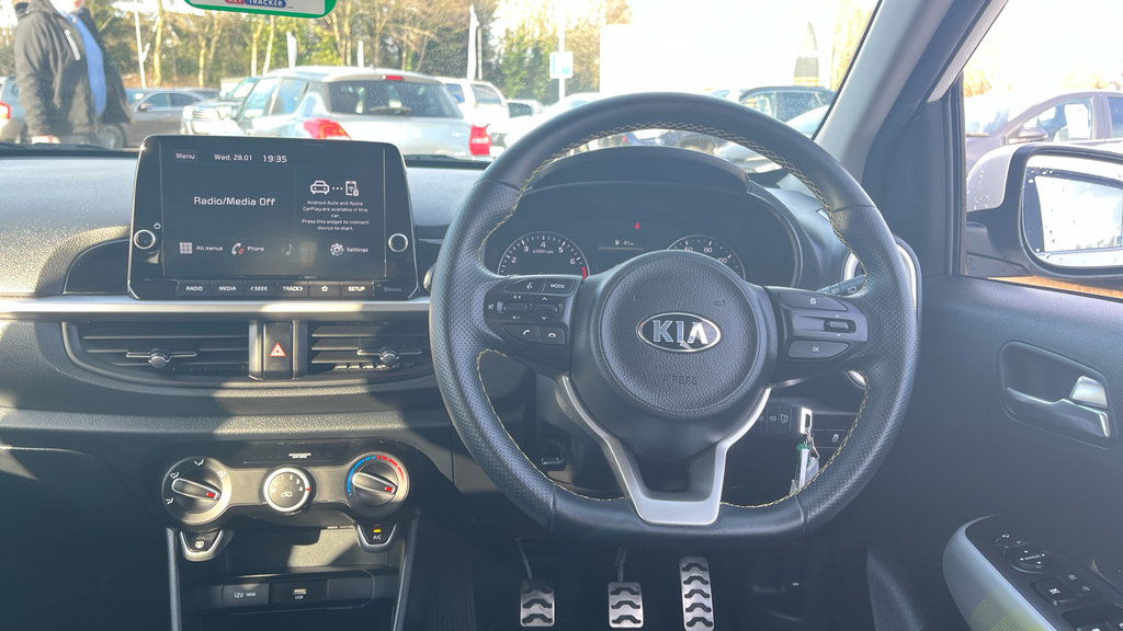 Kia Picanto 1.0 Dpi X-line Euro 6 Ss HT21YLG White #6