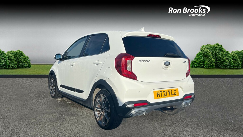 Kia Picanto 1.0 Dpi X-line Euro 6 Ss HT21YLG White #4