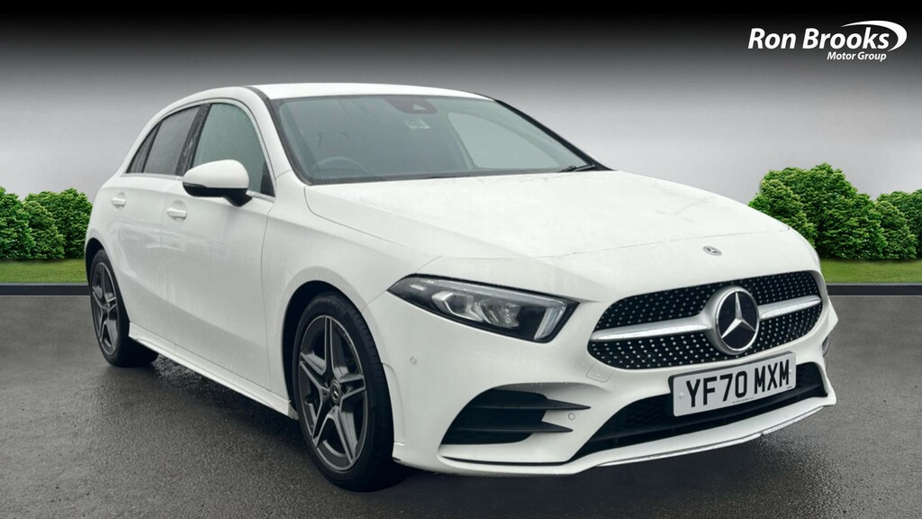 Mercedes-Benz A Class 1.5 A180d Amg Line Execut White