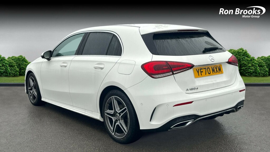 Mercedes-Benz A Class 1.5 A180d Amg Line Execut White #4