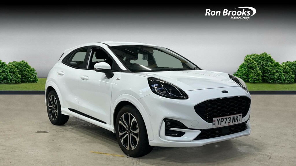 Ford Puma 1.0T Ecoboost Mhev St-line White