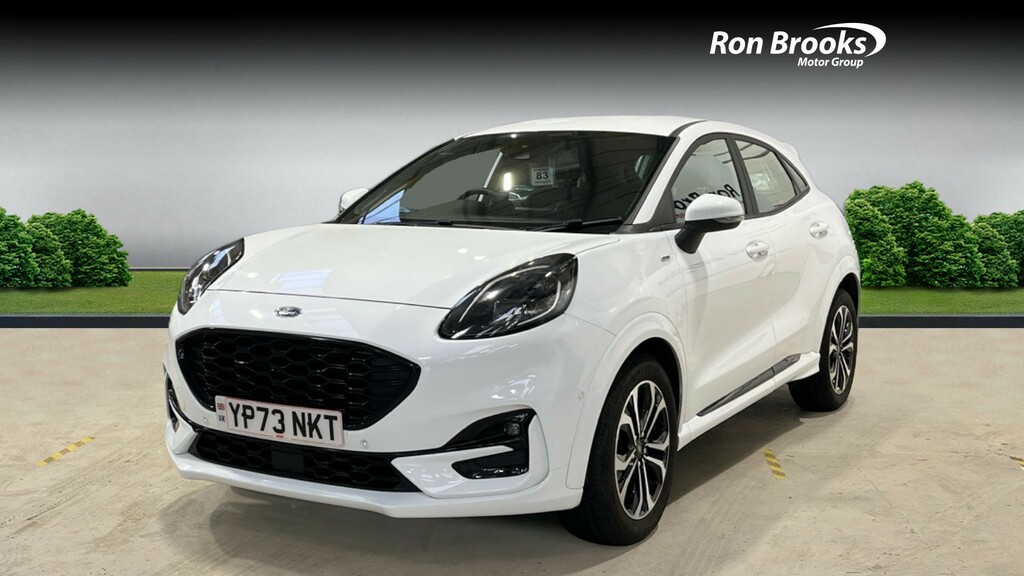 Ford Puma 1.0T Ecoboost Mhev St-line YP73NKT White #3