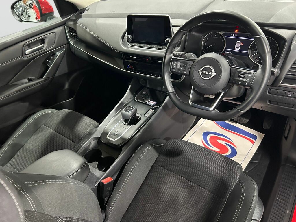 Nissan Qashqai 1.3 Dig-t Mhev Acenta Premium Suv Hybri YE72WSW Red #6