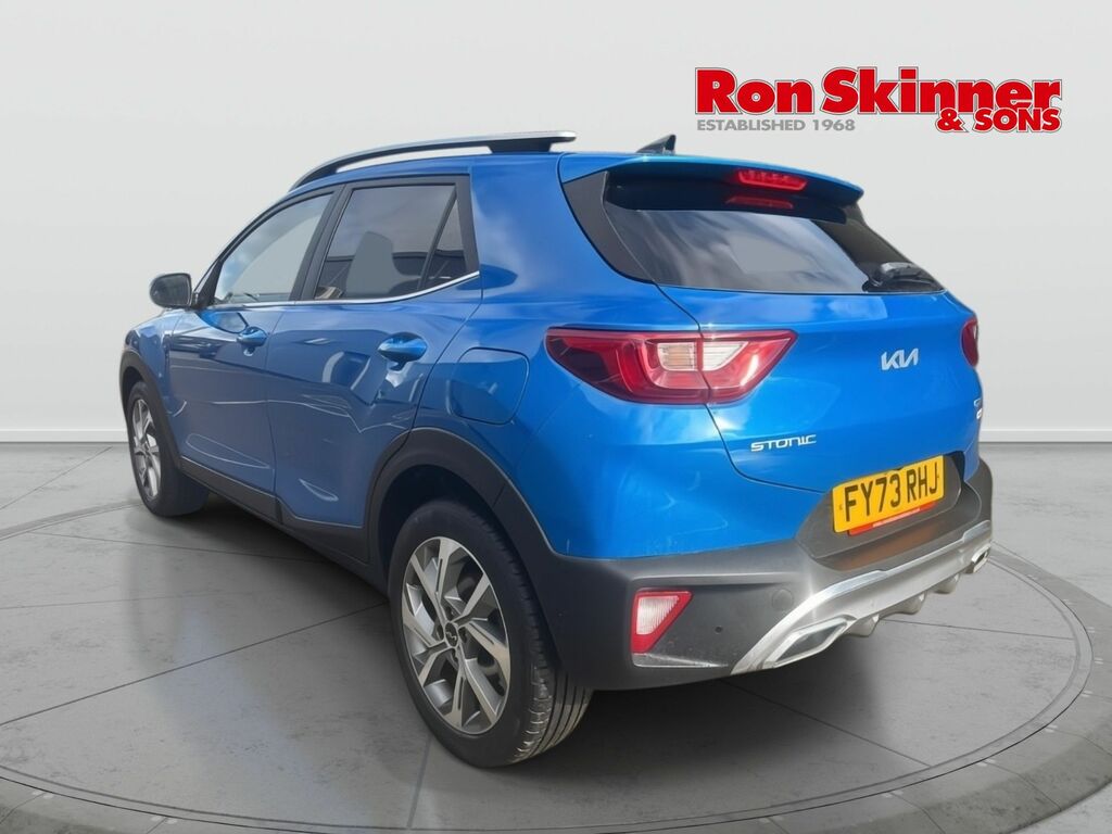 Kia Stonic 1.0 T-gdi Mhev Gt-line S Suv Hybrid Dct Blue #3