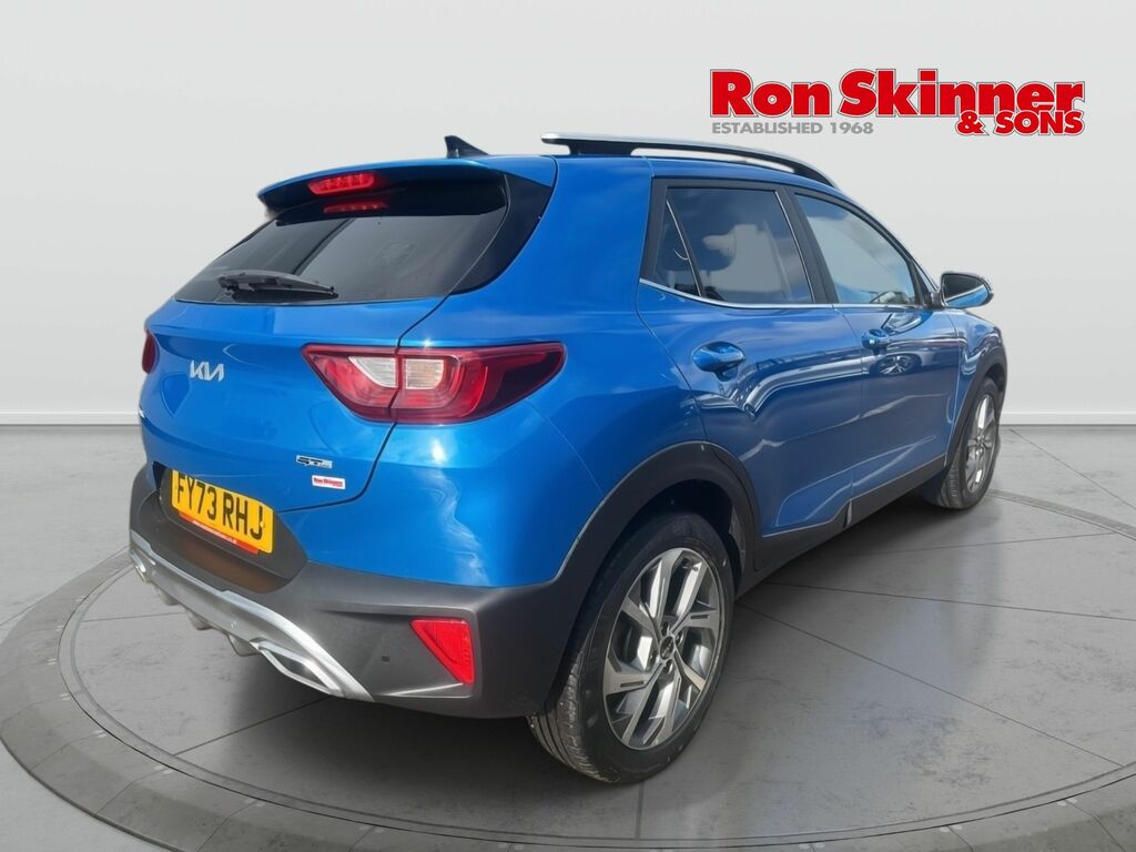 Kia Stonic 1.0 T-gdi Mhev Gt-line S Suv Hybrid Dct Blue #4