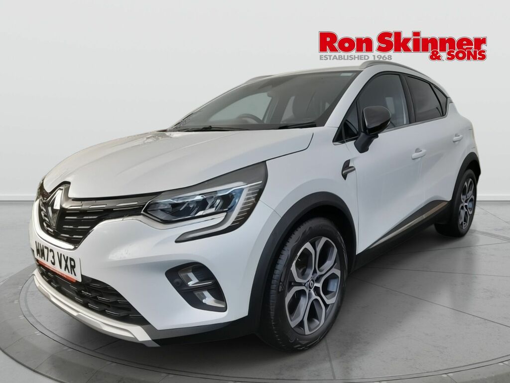 Renault Captur 1.6 E-tech 9.8Kwh Techno Suv Plug-in Hy MM73VXR White #2