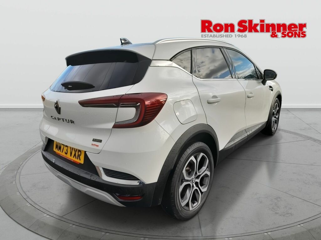 Renault Captur 1.6 E-tech 9.8Kwh Techno Suv Plug-in Hy MM73VXR White #4