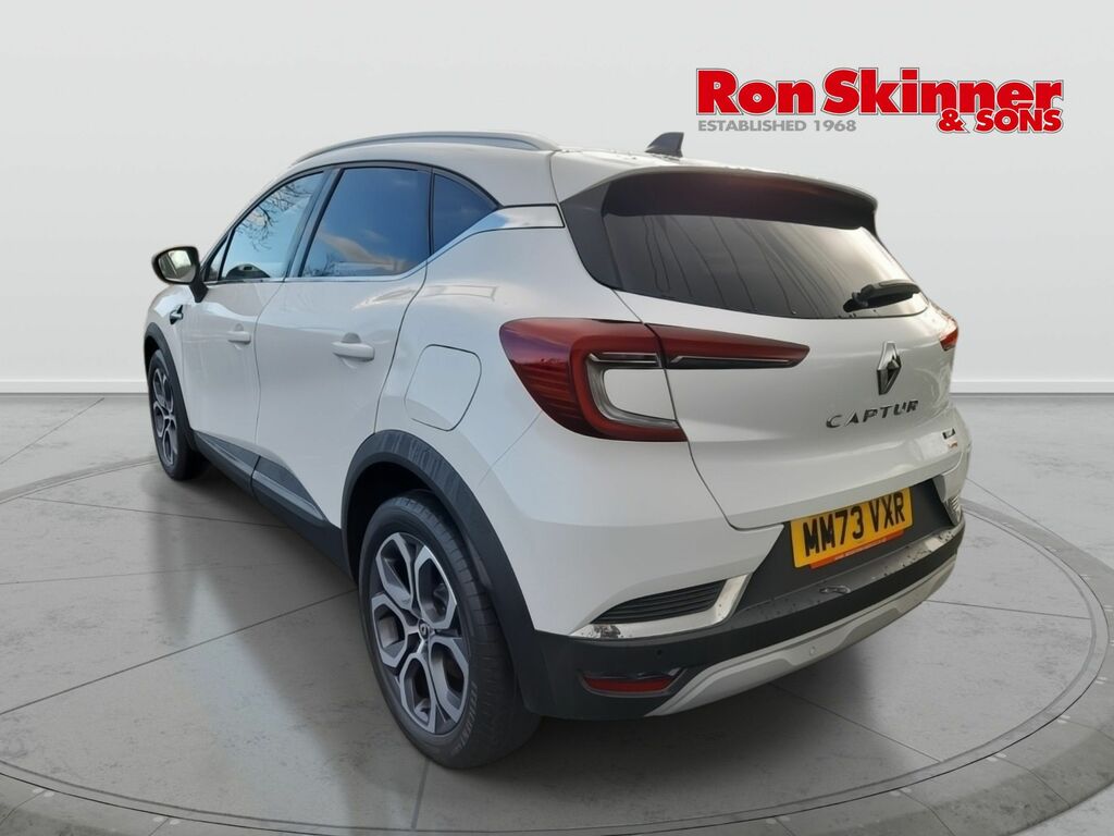 Renault Captur 1.6 E-tech 9.8Kwh Techno Suv Plug-in Hy MM73VXR White #3