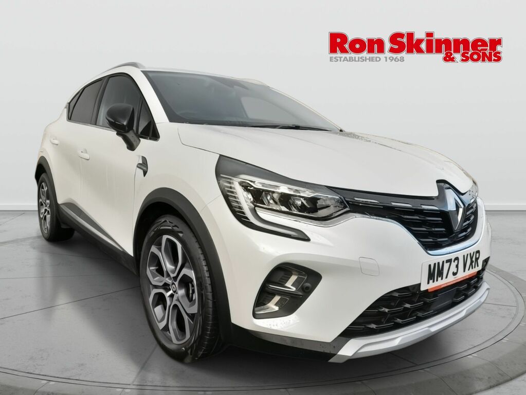Renault Captur 1.6 E-tech 9.8Kwh Techno Suv Plug-in Hy White
