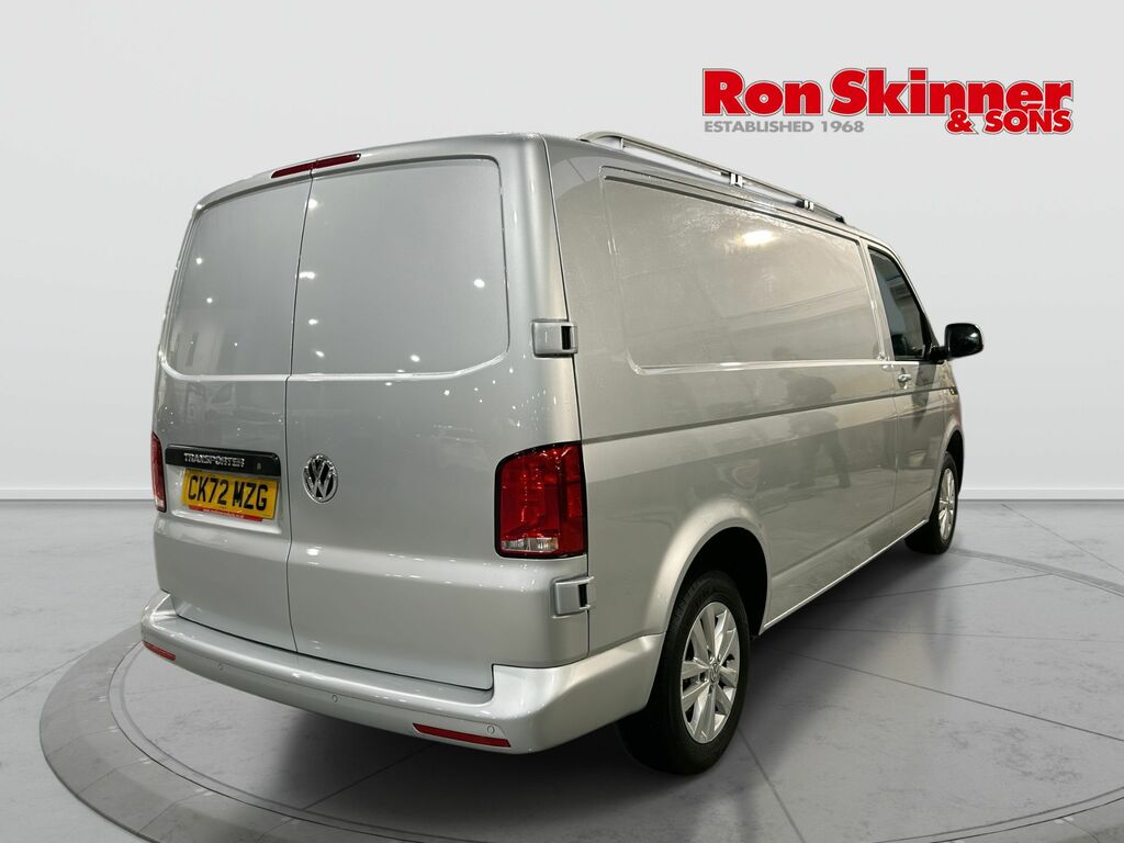 Volkswagen Transporter 2.0 Tdi T30 Highline Panel Van F CK72MZG Silver #4