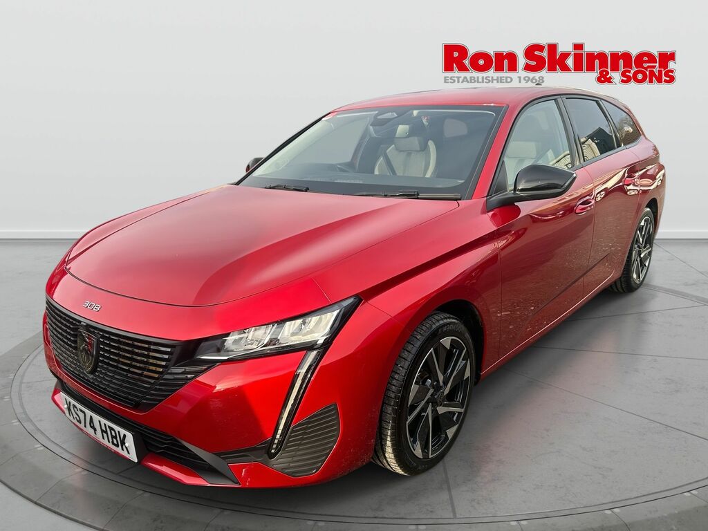 Peugeot 308 SW 1.2 Puretech Allure Estate Eat Euro 6 Red #2
