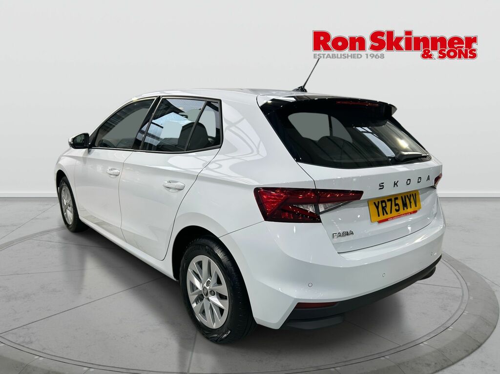 Skoda Fabia 1.0 Tsi Se Edition Hatchback Dsg Euro 6 White #3
