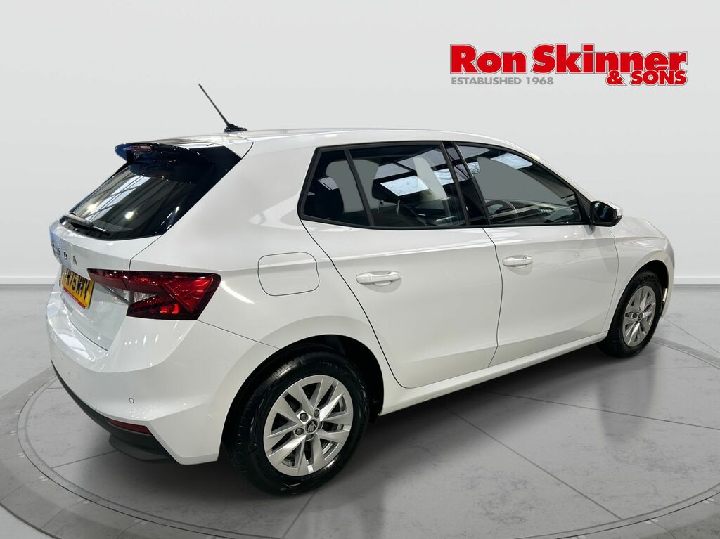 Skoda Fabia 1.0 Tsi Se Edition Hatchback Dsg Euro 6 White #4