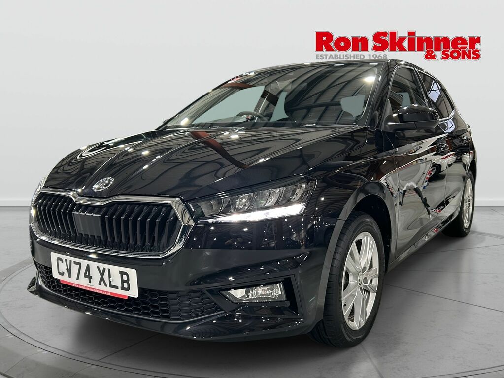 Skoda Fabia 1.0 Tsi Se L Hatchback Euro 6 S CV74XLB Black #2