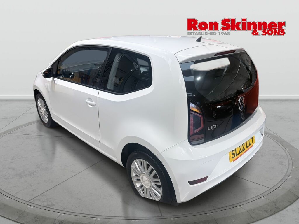 Volkswagen Up 1.0 Up Hatchback Euro 6 Ss SL22LCY White #3