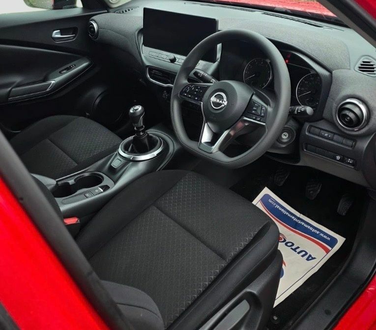 Nissan Juke 1.0 Dig-t Acenta Premium Suv Eur YH25LPO Red #5