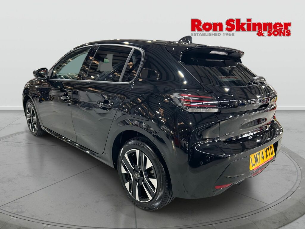 Peugeot 208 1.2 Puretech Allure Hatchback Eu LM74XTD Black #3