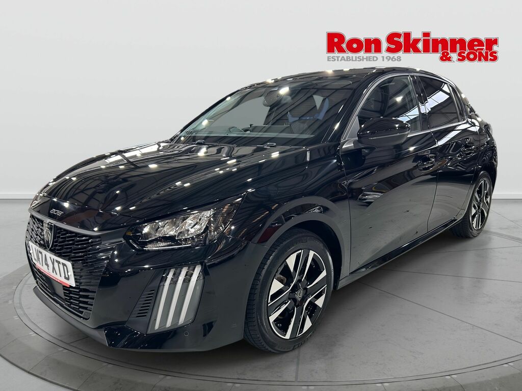 Peugeot 208 1.2 Puretech Allure Hatchback Eu LM74XTD Black #2