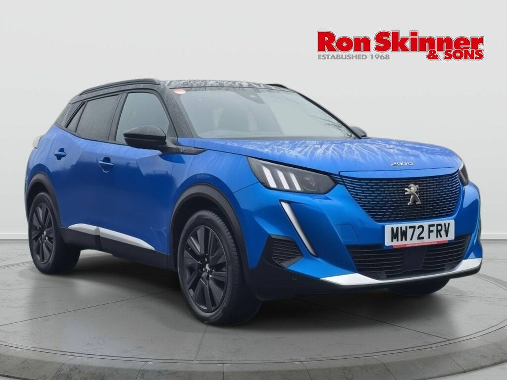 Peugeot e-2008 50Kwh Gt Premium Suv 7Kw Charge Blue