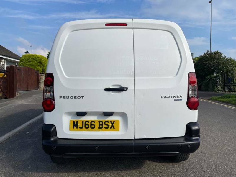 Peugeot Partner 1.6 Bluehdi 854 Professional L1 - 2016 66 MJ66BSX White #6