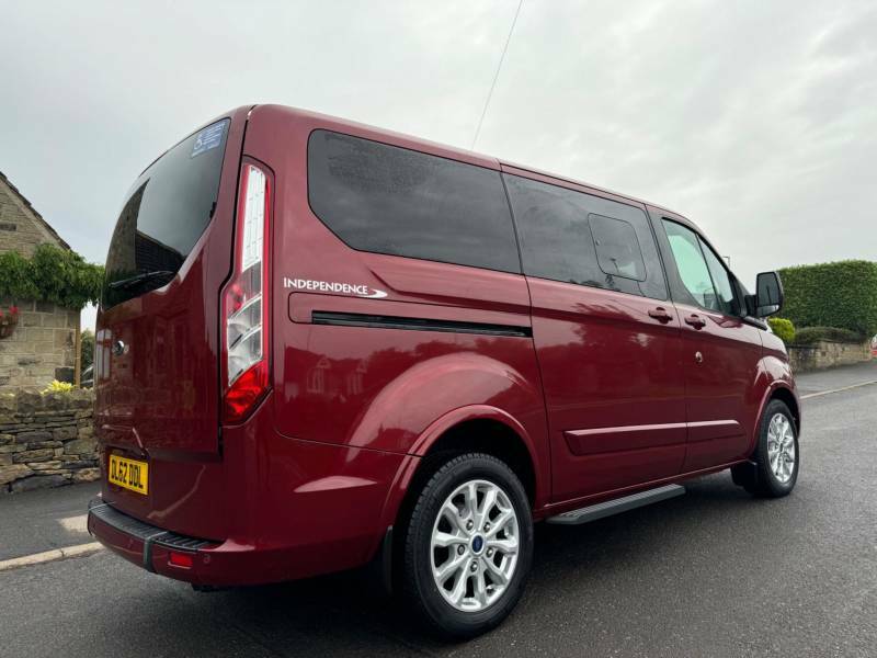 Ford Tourneo Custom 2.0 320 Ecoblue Titanium L1 Euro 6 Ss - 202 DL62DDL Red #4
