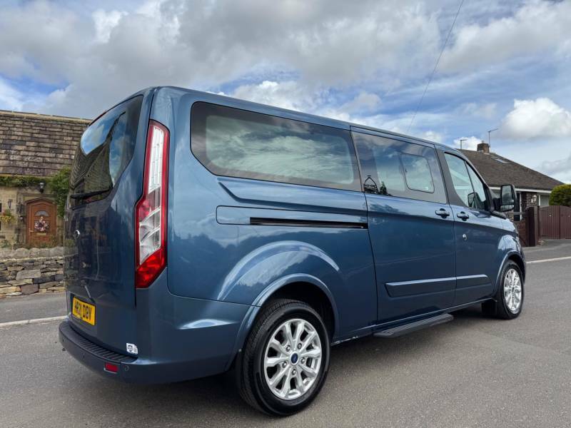 Ford Tourneo Custom 2.0 320 Ecoblue Titanium L2 Euro 6 Ss HR21DDV Blue #3