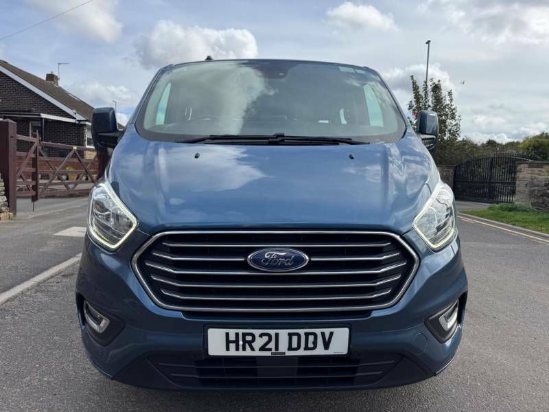 Ford Tourneo Custom 2.0 320 Ecoblue Titanium L2 Euro 6 Ss HR21DDV Blue #4