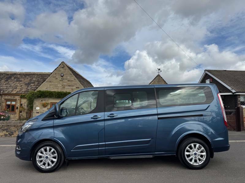 Ford Tourneo Custom 2.0 320 Ecoblue Titanium L2 Euro 6 Ss HR21DDV Blue #6