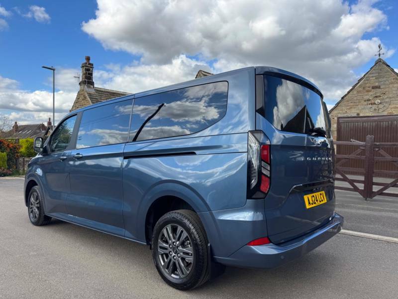 Ford Tourneo Custom 2.0 320 Ecoblue Titanium L2 Euro 6 Ss - 202 AJ24LCV Blue #5