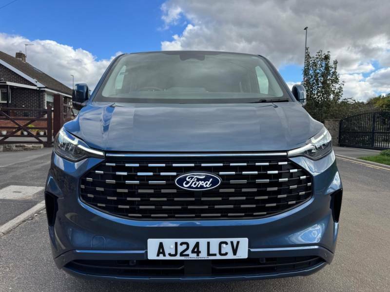 Ford Tourneo Custom 2.0 320 Ecoblue Titanium L2 Euro 6 Ss - 202 AJ24LCV Blue #2