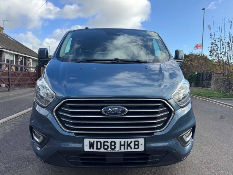 Ford Tourneo Custom 2.0 310 Ecoblue Titanium L1 Euro 6 Ss - 201 WD68HKB Blue #2