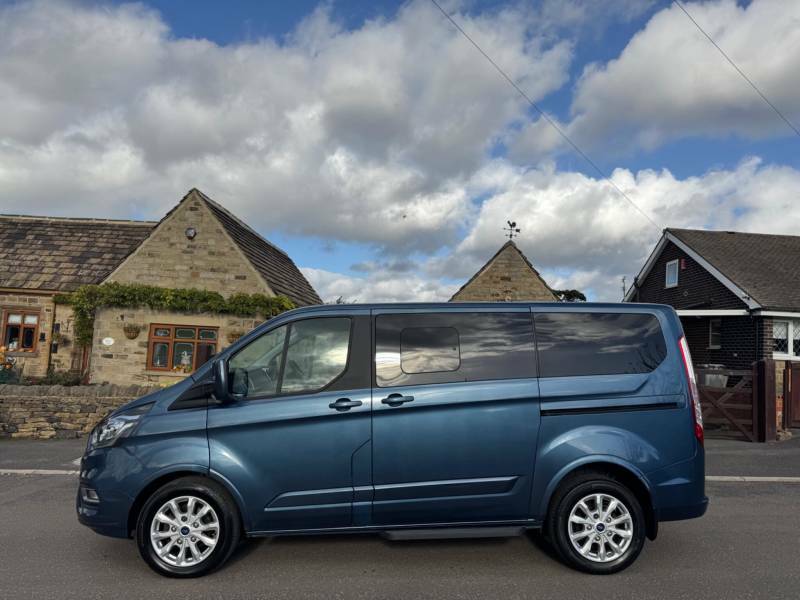 Ford Tourneo Custom 2.0 310 Ecoblue Titanium L1 Euro 6 Ss - 201 WD68HKB Blue #6