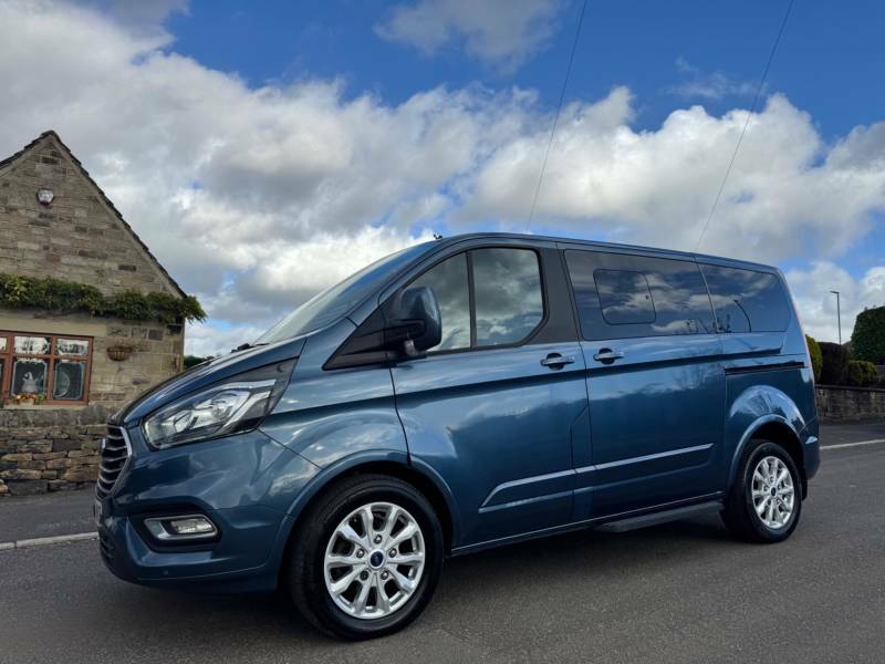 Ford Tourneo Custom 2.0 310 Ecoblue Titanium L1 Euro 6 Ss - 201 WD68HKB Blue #3