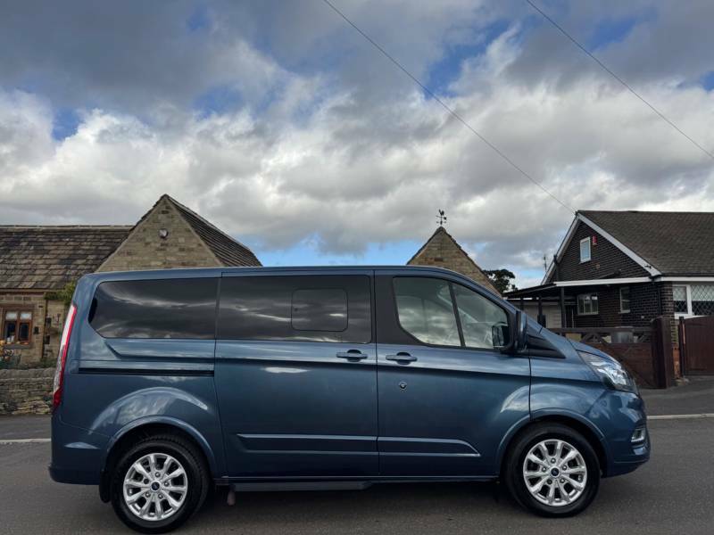 Ford Tourneo Custom 2.0 310 Ecoblue Titanium L1 Euro 6 Ss - 201 WD68HKB Blue #4
