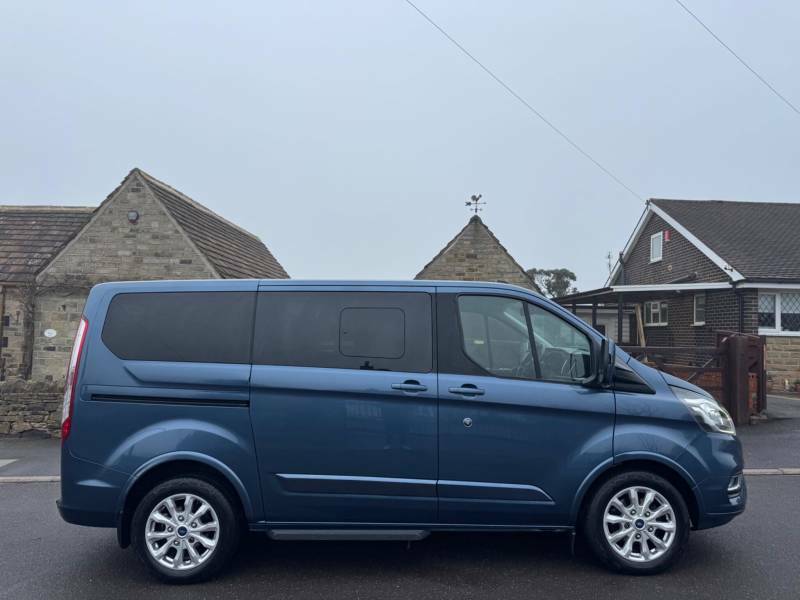 Ford Tourneo Custom 2.0 320 Ecoblue Titanium L1 Euro 6 Ss - 202 WG70GUA Blue #2