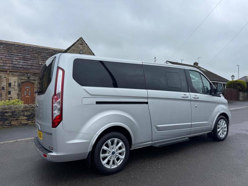 Ford Tourneo Custom 2.0 320 Ecoblue Titanium L2 Euro 6 Ss - 201 PGZ2956 Silver #6
