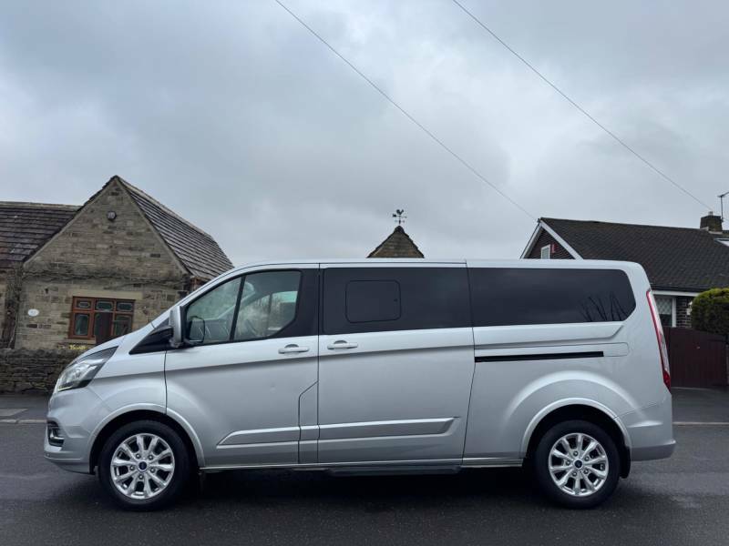 Ford Tourneo Custom 2.0 320 Ecoblue Titanium L2 Euro 6 Ss - 201 PGZ2956 Silver #4