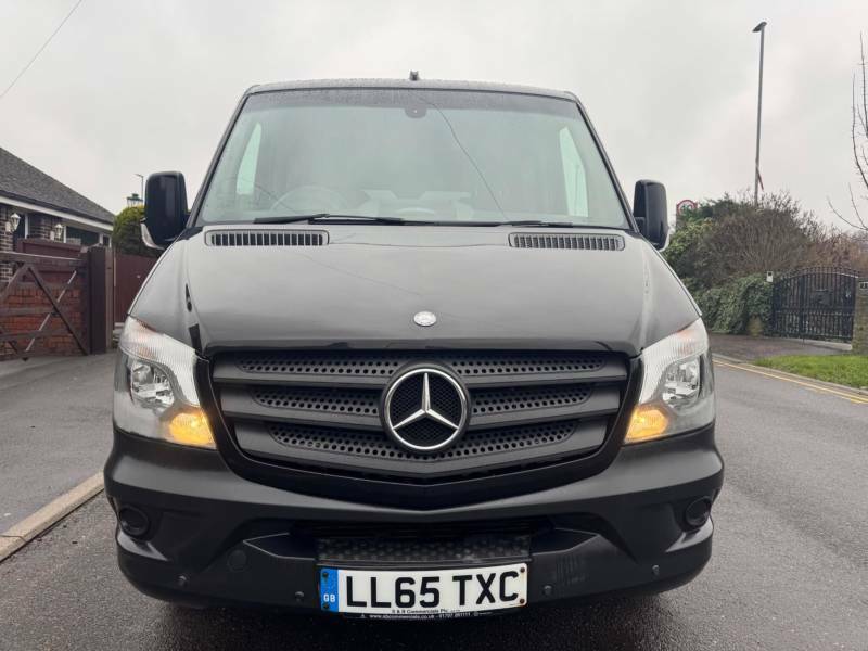 Mercedes-Benz Sprinter 2.1 210 Cdi Blueefficiency Panel Van 7G Black #3