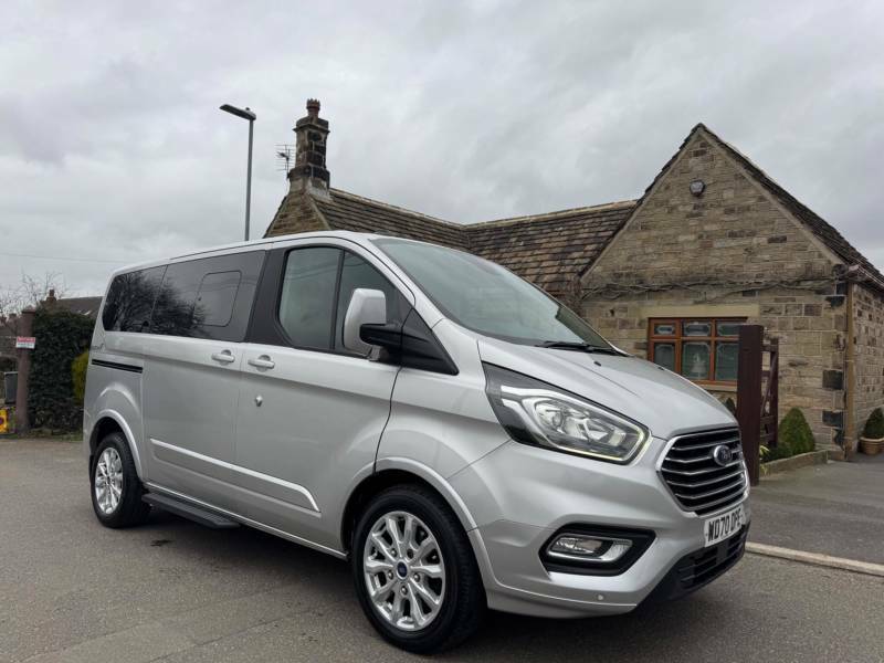 Ford Tourneo Custom 2.0 320 Ecoblue Titanium L1 Euro 6 Ss WD70DPE Silver #2