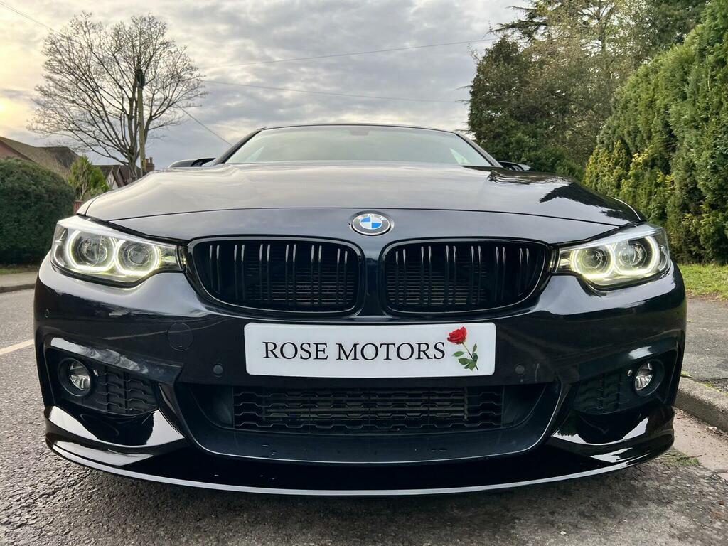 BMW 4 Series Gran Coupe 2.0 420D M Sport Euro 6 Ss Black #4