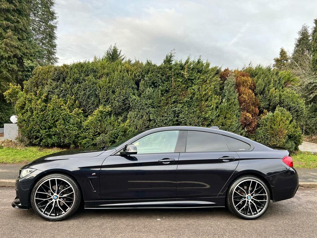 BMW 4 Series Gran Coupe 2.0 420D M Sport Euro 6 Ss Black #3