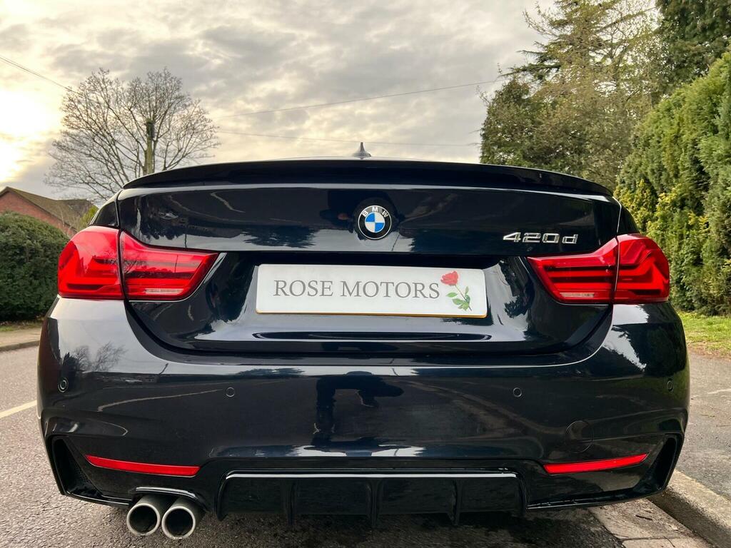BMW 4 Series Gran Coupe 2.0 420D M Sport Euro 6 Ss Black #5