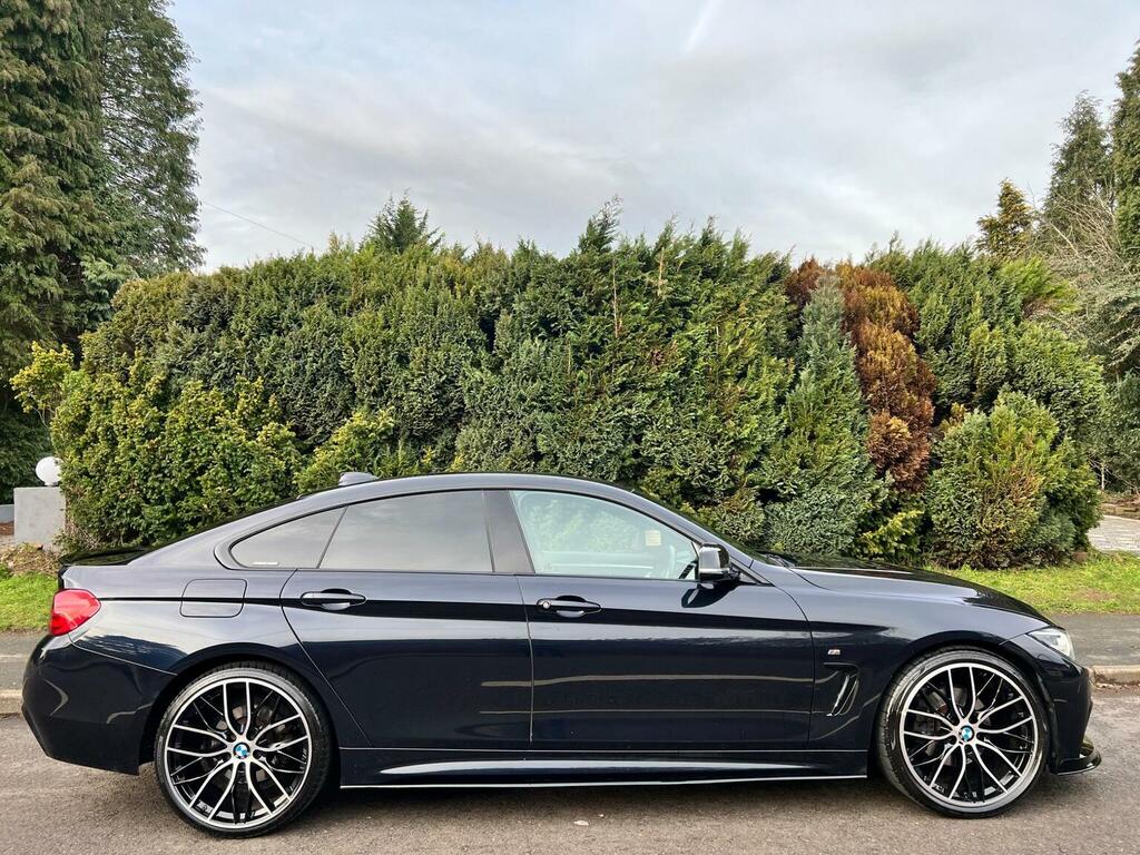 BMW 4 Series Gran Coupe 2.0 420D M Sport Euro 6 Ss Black #2